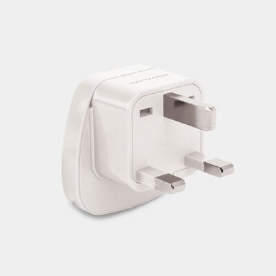 u.k. grounded  adapter plug