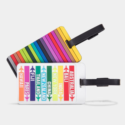set of 2 luggage tags