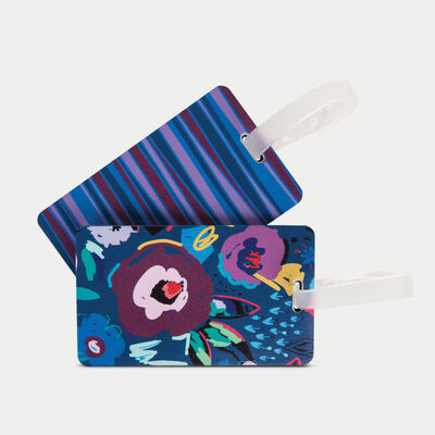 set of 2 luggage tags