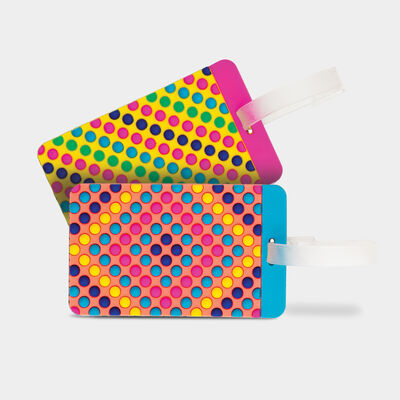 set of 2 luggage tags