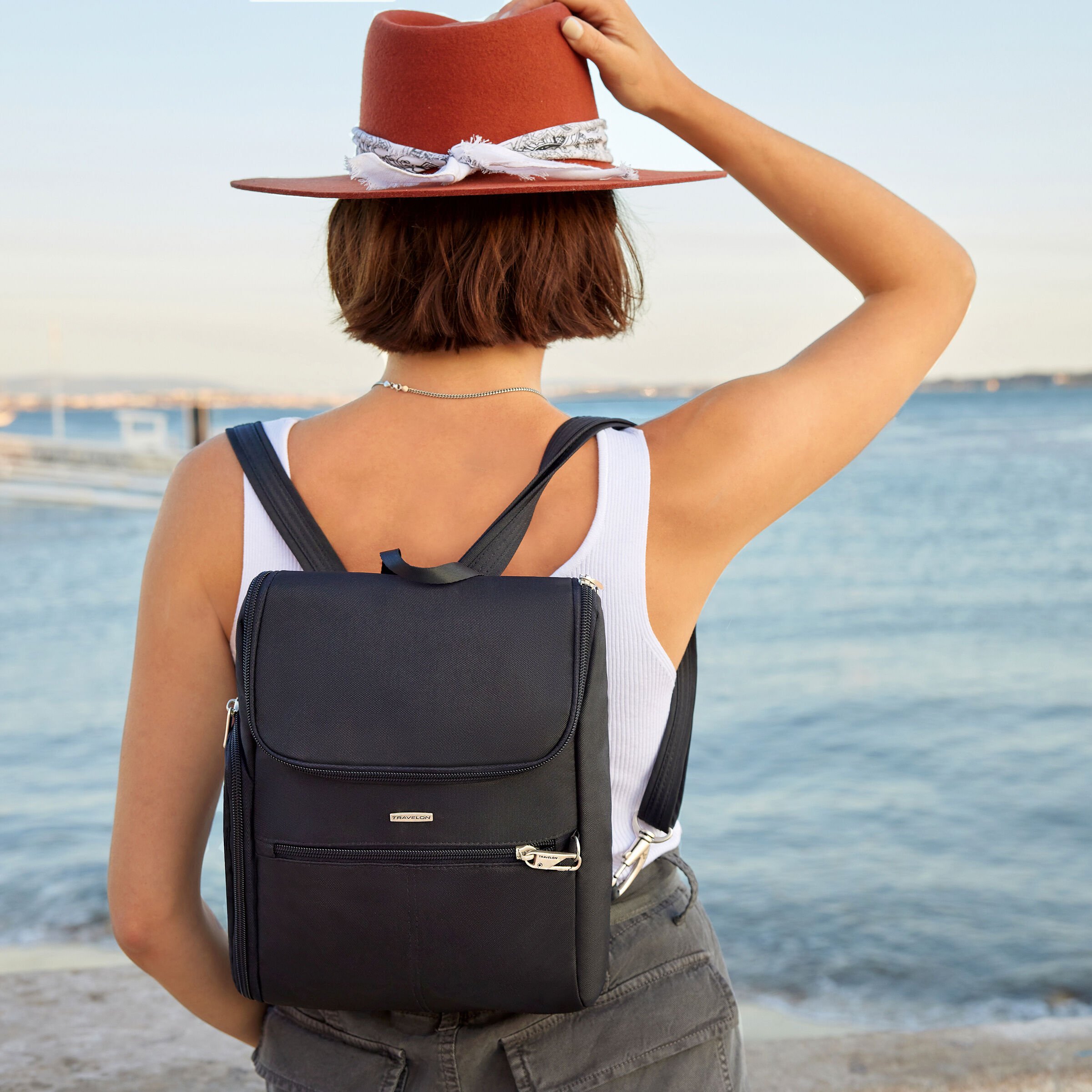 Anti-Theft Classic Small Convertible Backpack