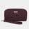 rfid blocking double zip wallet