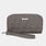 rfid blocking double zip wallet