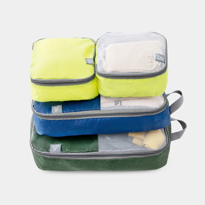 set of 4 soft packing organizers