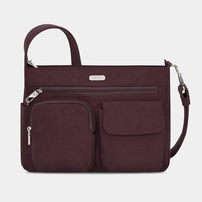 anti-theft essentials patch pocket crossbody