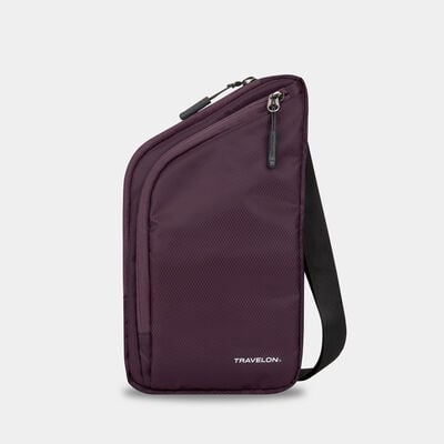 world travel essentials slim crossbody bag