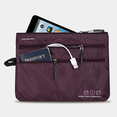world travel essentials seat pack organizer