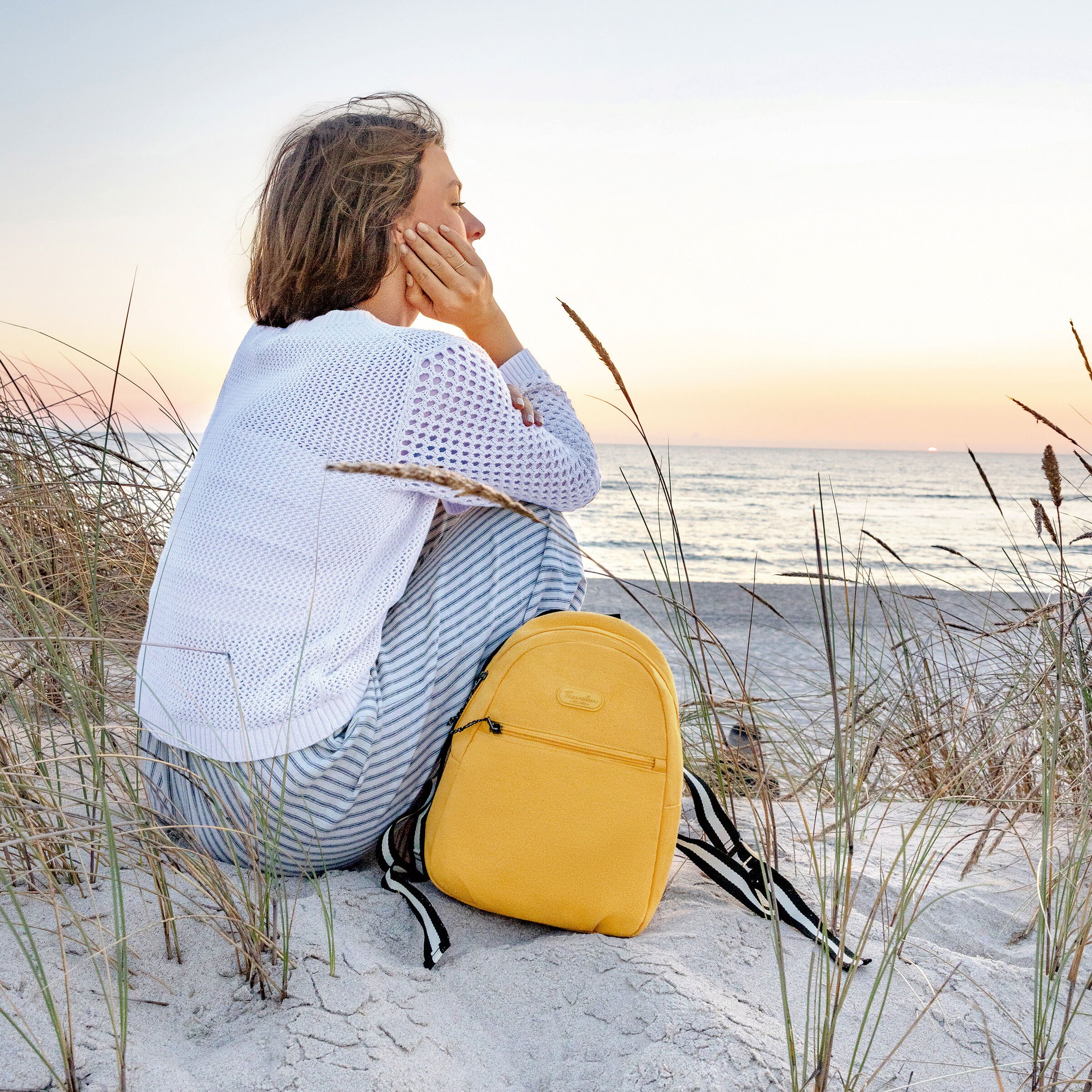 Coastal RFID Blocking Small Backpack