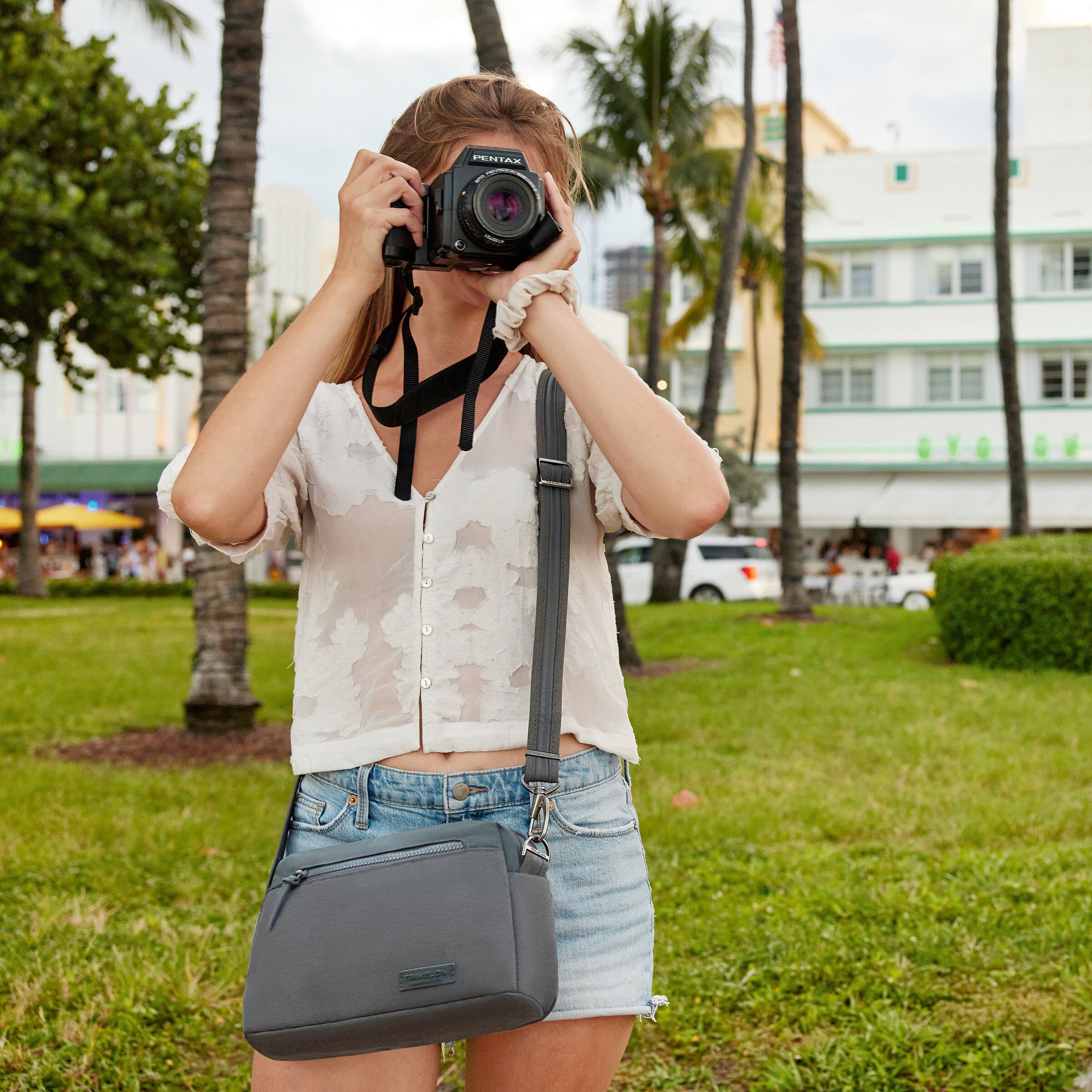 Anti-Theft Metro Dome Crossbody