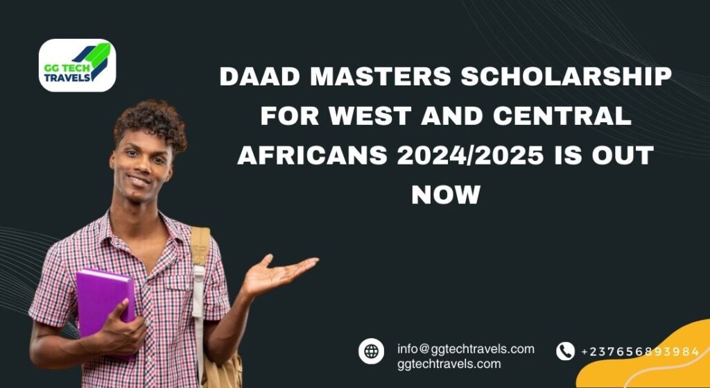 DAAD Masters Scholarship for West and Central Africans 2024/2025 Is Out Now