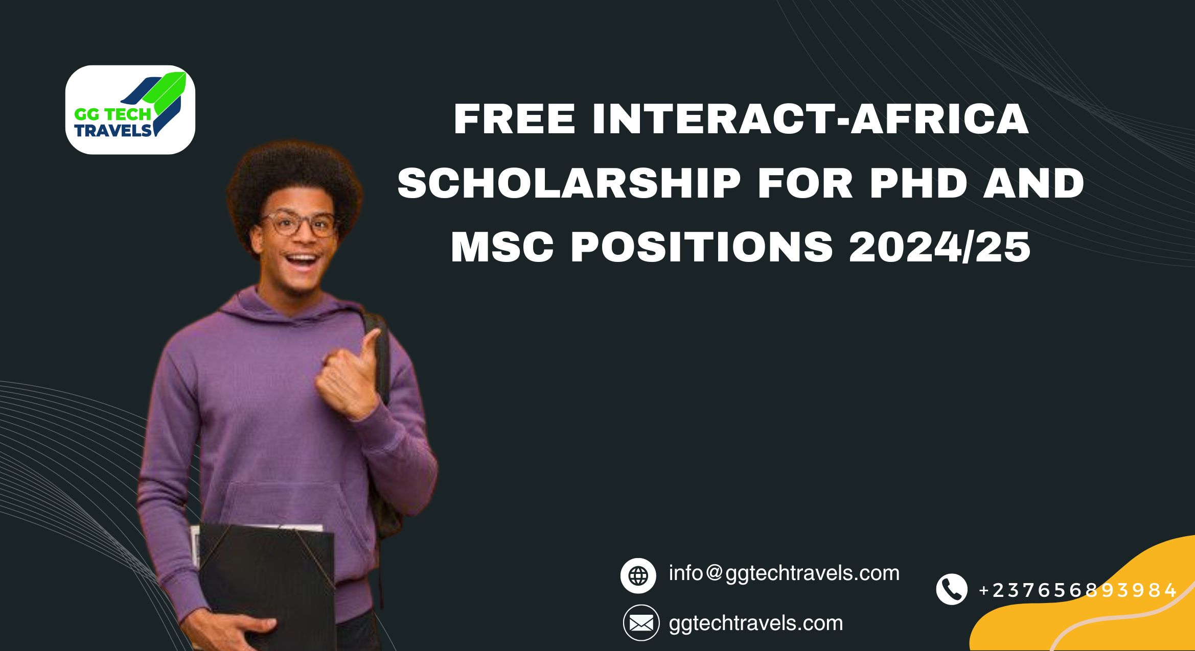 Free INTERACT-Africa Scholarship for PhD and MSc positions 2024/25