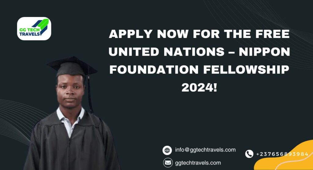 Apply Now For The Free United Nations – Nippon Foundation Fellowship 2024!